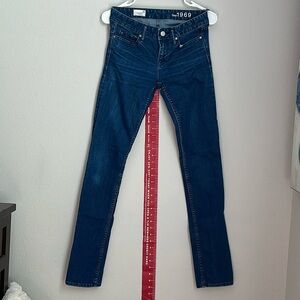 Gap. 1969. Always skinny cuffed. Size 25